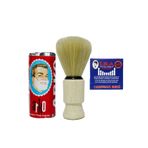 atamanstore Ahşap Saplı Berber Sakal Tıraş Fırçası, Tıraş Sabunu, Kibrit Kantaşı, Tıraş Seti (TS03)