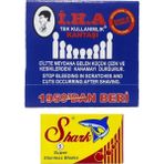 Atamanstore Iha Kibrit Kantaşı 1 Adet 20'li Kart, Yaprak Jilet 5'li Kutu - SHARK STAINLESS