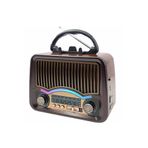 ataşbey RT-772 Klasik Retro Solar Enerjili Fenerli Nostalji Bluetooth/USB/Sd/ Radyo Mp3 Player Müzik Kutusu