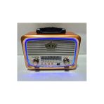 ataşbey RT-849 Nostalji Solar Güneş Enerjili Ledli Bluetooth/USB/Sd kart/ Radyo mp3 Player Müzik Kutusu