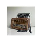 ataşbey RT-852 Nostalji Solar Güneş Enerjili Bluetooth/USB/Sd kart/ Radyo mp3 Player Müzik Kutusu