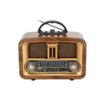 ataşbey RT-876 Bluetooth, Usb/Sd/Fm 3 Band Radyo Nostalji Müzik Kutusu