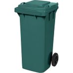 Ataseven Çöp Konteyner Tekerlekli - Yeşil - 120 lt