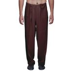 Atasi Rayon Etnik Ayarlanabilir Wine Red Erkek Pantolon