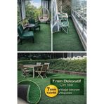 Atasoy Zemin 7 mm Dekoratif Çim Halı – Balkon & Bahçenizi Dakikalar Içinde Yenileyin! - Yeşil - 100 x 100