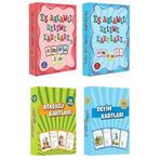 Atasözü Ve Deyim Kartları + Eş Anlamlı Kelime Kartları (4 Kutu)