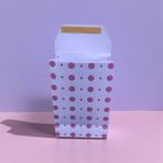 Atastore Zarf Model Bantlı Kağıt Poşet 50 Adet 10 x 15,5 x 5,5 cm Hediye Kutusu - beyaz