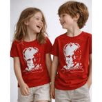 Atatürk Baskılı Çocuk Tişört – Kız & Erkek Çocuk Pamuk T-Shirt (Kırmızı, 6 Yaş)