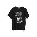 Atatürk Çanakkale Silüet Tipografi Mustafa Kemal Cumhuriyet Baskılı Tişört Unisex T-Shirt Siyah