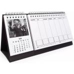 Atatürk Fotoğraflı 2026 Masa Takvimi Haftalık Planlayıcılı - -- - 25x9cm