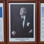 Atatürk-Gençliğe Hitabe-İstiklal Marşı MDF Portre Tablo Köşe 3 lü set 35x50cm