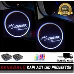 Atatürk imza Pilli Yapıştırmalı Kapı Altı Led Logo