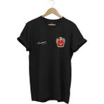 Atatürk Imza Türk Bozkurt Baskılı Bozkurt Sembolü Türkiye ve Türk Bayrağı Kurt Regular Fit T-Shirt - 3XL - Siyah