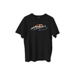 Atatürk İmzası Gazi Mustafa Kemal İmzalı Baskılı Tişört Unisex T-shirt Siyah