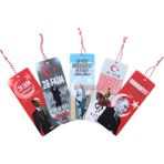 Atatürk Kitap Ayracı Hediyelik Kitap Ayracı Kurumsal Hediye Kitap Okuma Ayracı - Çok Renkli