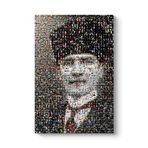 Atatürk Mozaik Resim Tablosu 30 x 45
