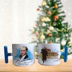 Atatürk Porselen Kupa Bardak 300 Beyaz GHSTBSTRKP0883