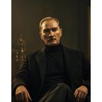 Atatürk Portresi Poster, Kendinden Yapışkanlı, Duvar Dekorasyonu Poster Duvar Kağıdı