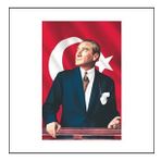 Atatürk Posteri 1 200*300 Cm