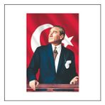Atatürk Posteri - 1- 400X600 cm