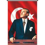 Atatürk posteri 150x225 cm