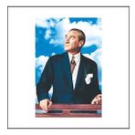 Atatürk Posteri 2 200*300 Cm