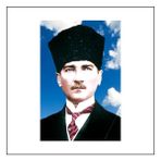 Atatürk Posteri - 4-400X600 cm
