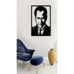 Atatürk Silüet Ahşap Duvar Tablosu