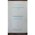 Atatürk Üniversitesinin Kuruluşunun Xx. Yıl Armağanı I. Kitap * Makaleler '' Atatürkçülük '' Ve '' Devrimler ''