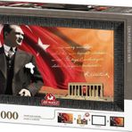 ATATÜRK VE ANITKABİR 1000 PARÇA PUZZLE ÇERÇEVELİ