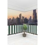 Ataylar Balkon Demir Perde Yeşil 240x95 cm Güneşlik