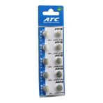 Atc Alkaline Button Battery Ag13 Lr-44/a76 Düğme Pil Alkalin 1.5v 10lu Kart 4741