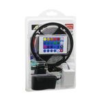 ATC LED STRIP EL-07-RUS-K 5MT KUMANDALI - ADAPTÖRLÜ RGB RENKLİ ŞERİT LED IP65=SU GEÇİRMEZ SMD=2835 54LEDs/m (5264)