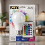 ATC Uzaktan Kumandalı 9W RGB LED Ampul