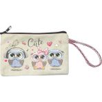 Atekder Cute Baskılı Ham Bez Cüzdan 18X12 Cm. - 10A-Bej