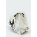 Atelier Babbi %100 Pamuk Puset Örtüsü - Toile De Jouy / Bej