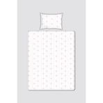 Atelier Babbi %100 Pamuk Saten Bebek Çarşaf Seti - Kurdele / Pembe (120 Tel / cm²)