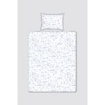 Atelier Babbi %100 PAMUK SATEN BEBEK ÇARŞAF SETİ - TOILE DE JOUY / MAVİ (120 Tel / cm²)
