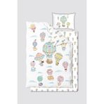 Atelier Babbi %100 PAMUK SATEN BEBEK NEVRESİM TAKIMI - KAPADOKYA (120 Tel / cm²)