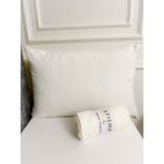 Atelier Home Beyaz Çift Kişilik Lastikli Çarşaf Takımı 180X200 Pamuk Kumaş + 2 Yastık Kılıfı - 180 x 200