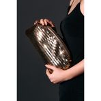 Atelier Nord Gold Payetli Clutch Abiye Çanta