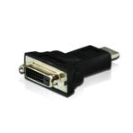 Aten 2a-128g Hdmi to Dvi-D 24 + 1 Erkek-Dişi Siyah Dönüştürücü Adaptör