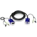ATEN 2L-2402A VGA Audio Cable 1.8m KVM Kablosu