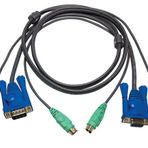 Aten 2L-5002P/C 1.8 mt PS/2 Klavye Mouse Monitör Vga Kvm Switch Kablosu