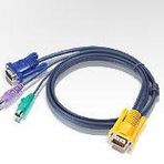 Aten 2L-5203P 3 mt PS/2 Klavye Mouse Monitör Vga Kvm Switch Kablosu