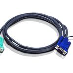 Aten 2L-5205U 5 mt USB Klavye Mouse Monitör Vga Kvm Switch Kablosu