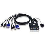 Aten 4475 2 Port USB VGA KVM Switch
