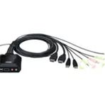 Aten Cs22h 2 Port Usb 4k Hdmi Kvm Switch Kablo