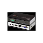 Aten VGA Cat 5 KVM (Keyboard/Video Monitor/Mouse) Mesafe Uzatma Cihazı, 150 metre, USB Konsol, ESD ve gerilimdeki ani yükselmelere karşı korumalıUSB VGA Cat 5 KVM Extender (1280 x 1024@150m)