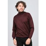 Ateş Triko 6090008 Bordo Erkek Kazak